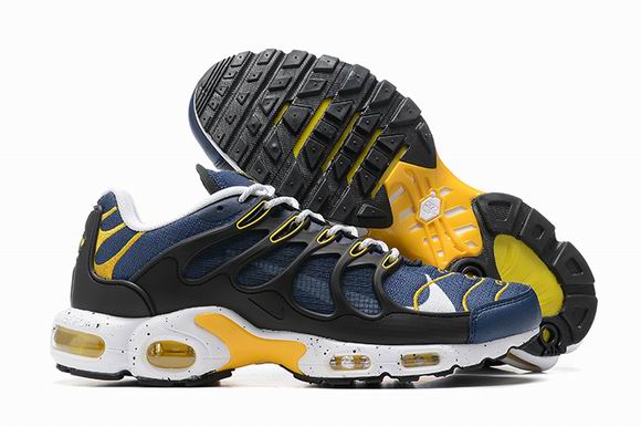 Nike Air Max Plus Terrascape Mens Tn Shoes Navy Yellow White-157 - Click Image to Close